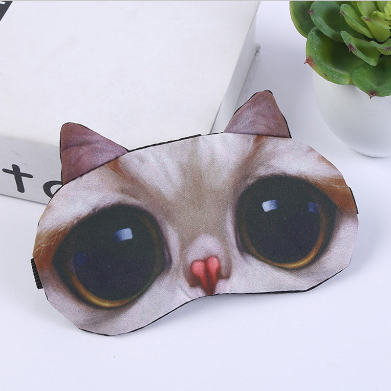 Nocta Junior — Masque de sommeil enfant 3D motif chat